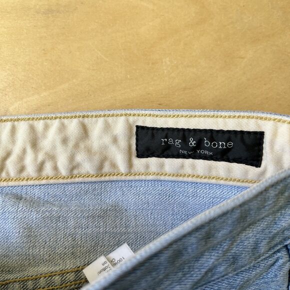Rag & Bone Jeans 38 Blue Medium Wash New York Heavy Casual Streetwear - Picture 4 of 8